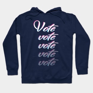 Colorful Vote Hoodie